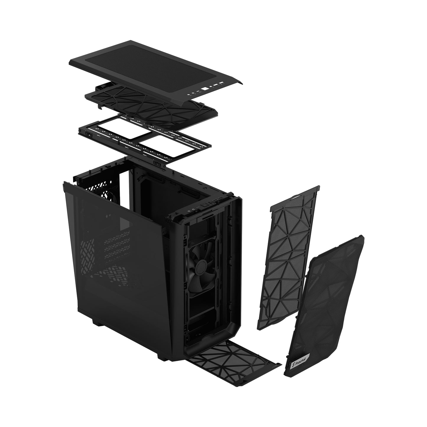 Fractal Design Meshify 2 Mini mATX High-Airflow Computer Case