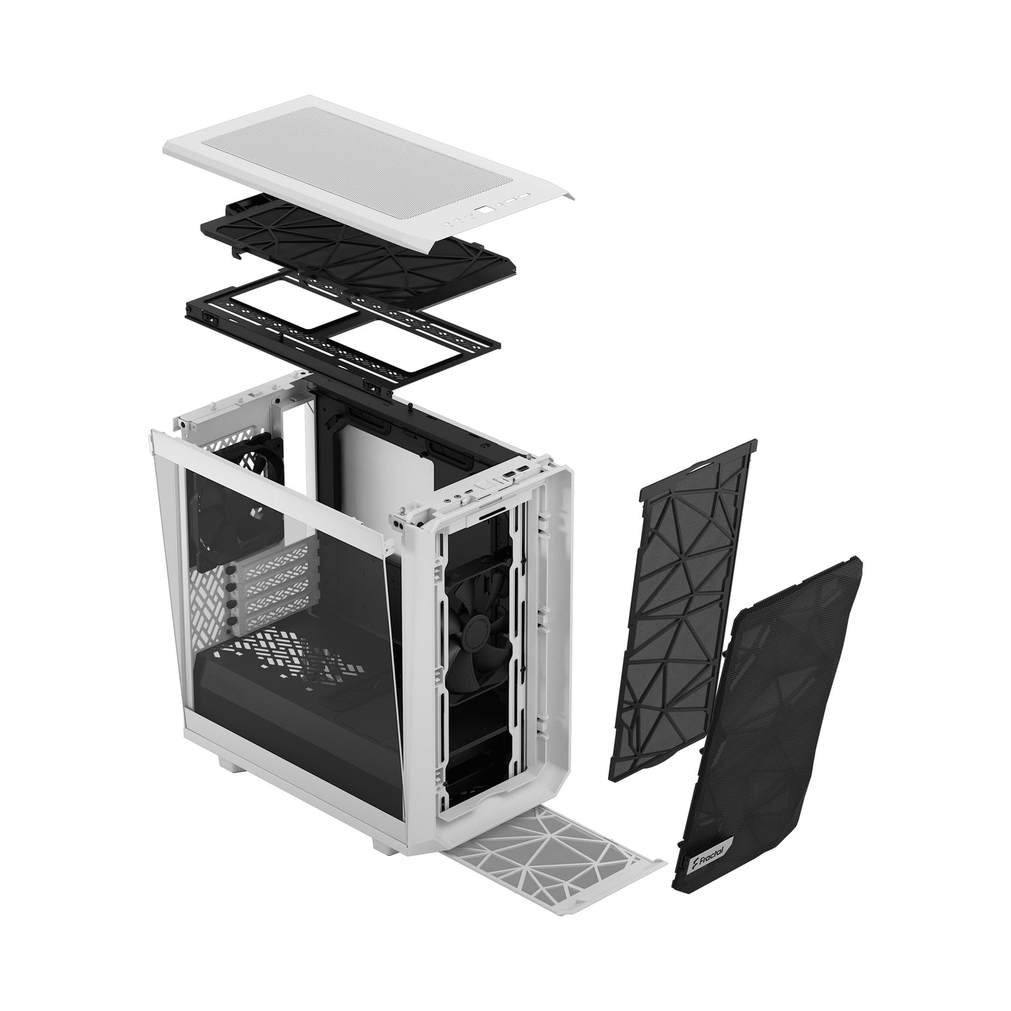 Fractal Design Meshify 2 Mini mATX High-Airflow Computer Case