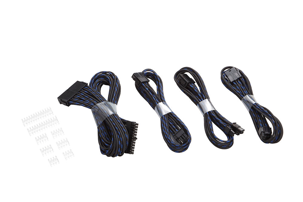 Phanteks 24 Pin/ 8pin (4+4) M/B, 8pin (6+2) PCI-E Extension Cable Kit 500mm Length ( PH-CBCMBO)