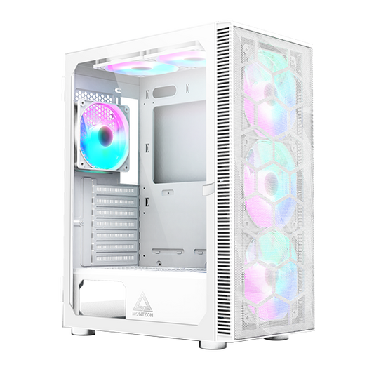 MONTECH X3 MESH Six Fixed Lighting RGB Fans Pre-Installed