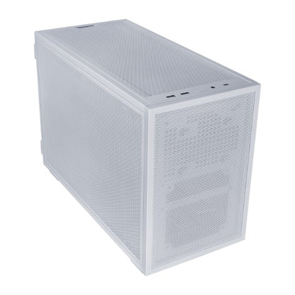 LIAN LI B4-mATX Mesh Slim Fans, 2 Pre-Installed 120mm Slim Top Fans