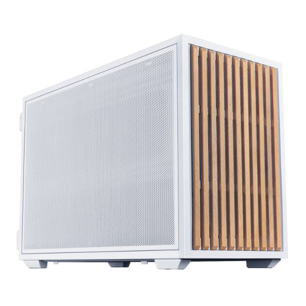 LIAN LI B4-mATX  2 Slim Fans,Wood | 2 Pre-Installed 120mm Slim Top Fans