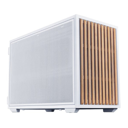 LIAN LI B4-mATX  2 Slim Fans,Wood | 2 Pre-Installed 120mm Slim Top Fans