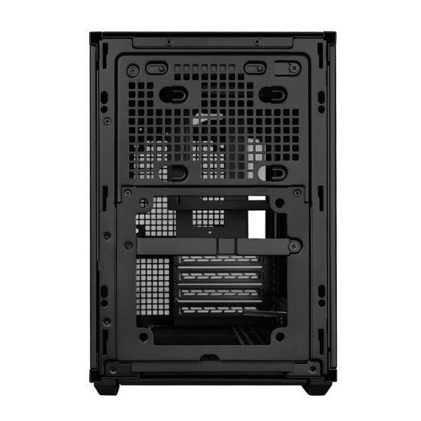 LIAN LI B4-mATX Mesh Slim Fans, 2 Pre-Installed 120mm Slim Top Fans