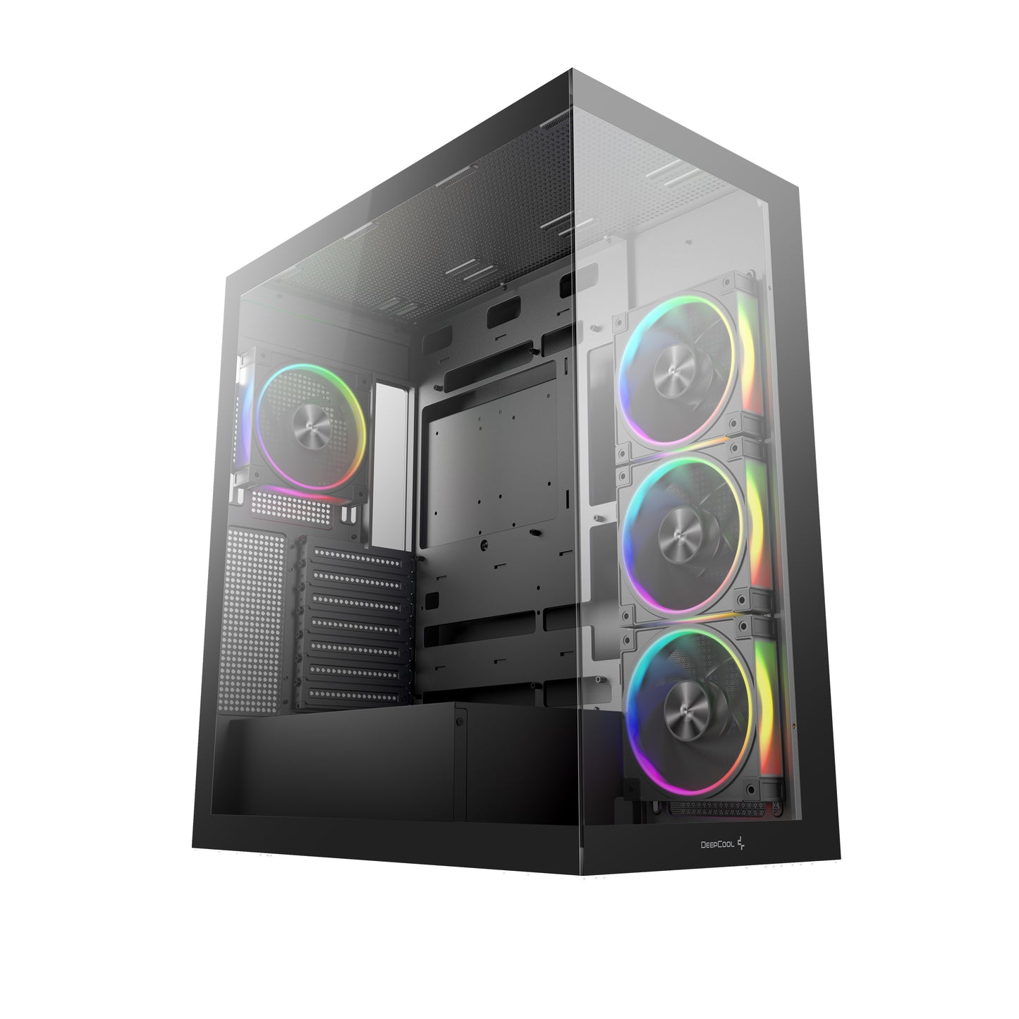 DEEPCOOL CG580 4F V2 ATX PC Case | Black / White