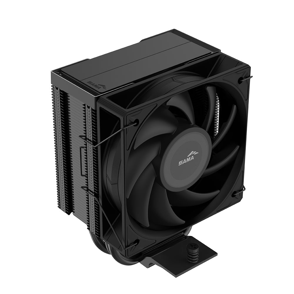 SAMA X30 Single Tower CPU Cooler - Black