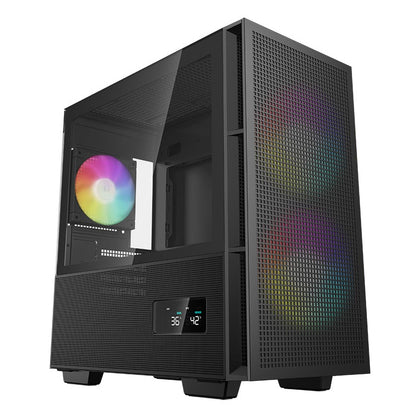 DEEPCOOL CH360 DIGITAL BLACK, Mini-ITX / Micro-ATX Case