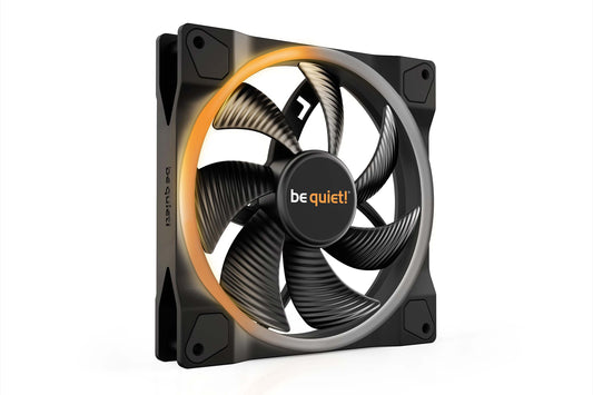 Be Quiet LIGHT WINGS 140mm PWM Impressive Lighting, Superior Cooling(BL074)