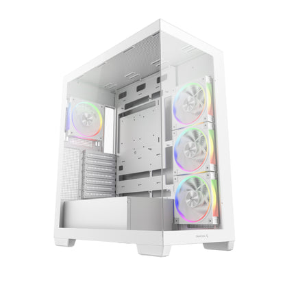 DEEPCOOL CG580 4F V2 ATX PC Case | Black / White