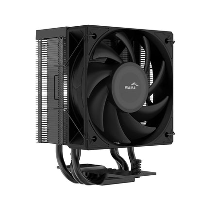 SAMA X30 Single Tower CPU Cooler - Black