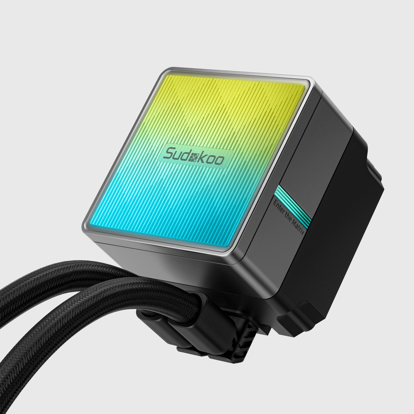 SUDOKOO NEXAURA 240 Liquid Cooler with Diamond Glow - Black