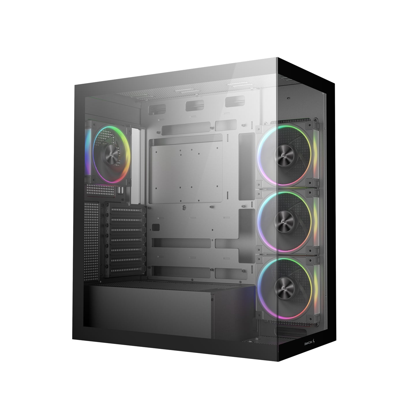 DEEPCOOL CG580 4F V2 ATX PC Case | Black / White