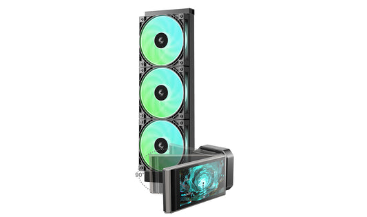 DeepCool LT360 Vision ARGB Large Screen with Silent Cooling