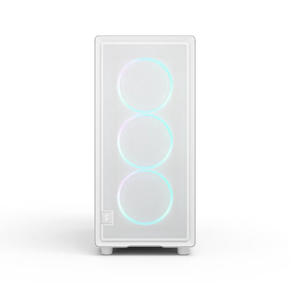 Fractal Design Epoch Mid-Tower Case (TG RGB Clear Tint White)