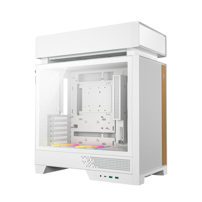 DeepCool CL660 High Cooling Performance ATX Compact Case White