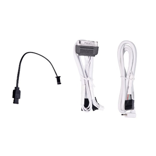 Lian Li GA II LCD 280 WHITE with TL wirelss fans & controller