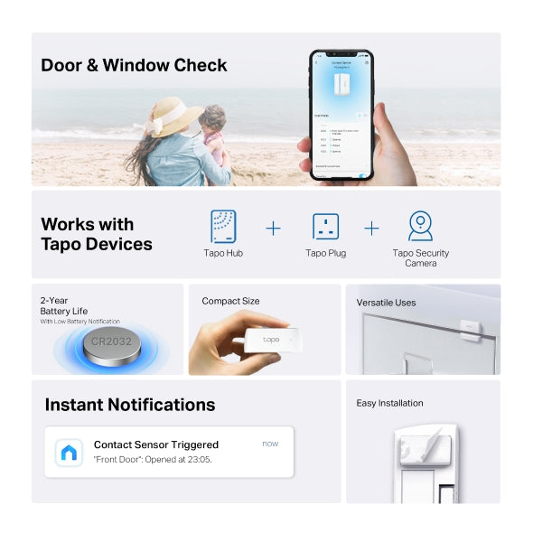 Tp-Link Tapo T110 I Smart Contact Sensor