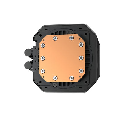 DEEPCOOL LM360 360mm ARGB Liquid Cooler with 2.4" LCD Screen - Black | White