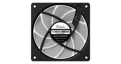 OCYPUS GAMMA F12 ELITE WHITE/ BLACK ARGB FAN