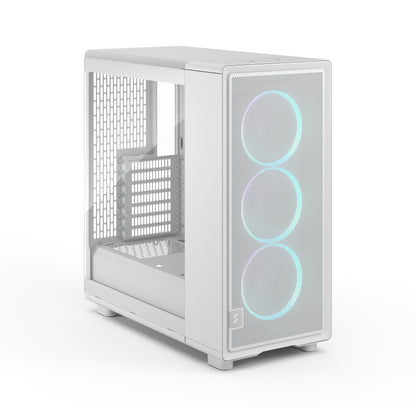 Fractal Design Epoch Mid-Tower Case (TG RGB Clear Tint White)