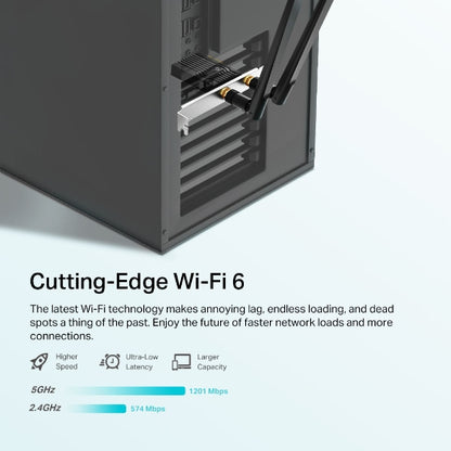 Tp-Link Archer TX20E I AX1800 Wi-Fi 6 Bluetooth 5.2 PCIe Adapter