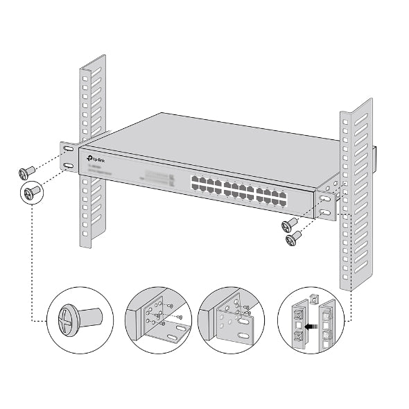 Tp-Link RackMount Kit-13 I 13-inch Switches Rack Mount Kit