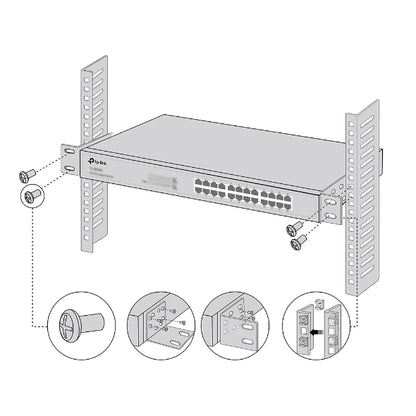 Tp-Link RackMount Kit-13 I 13-inch Switches Rack Mount Kit