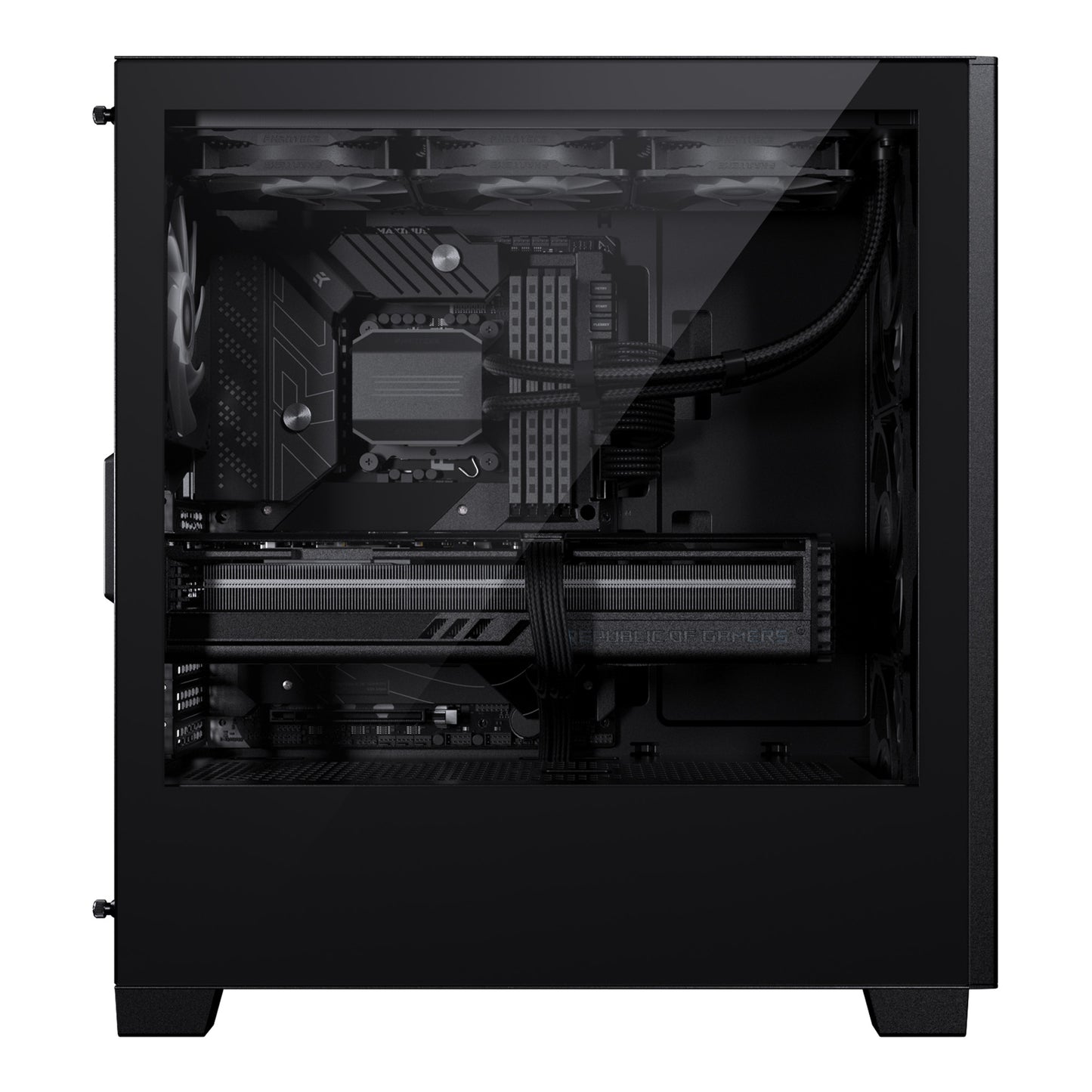 Phanteks XT PRO / XT PRO ULTRA , Mid-Tower Gaming Chassis, High Airflow Performance Mesh, Tempered Glass Window, 10x 120mm Fan Positions