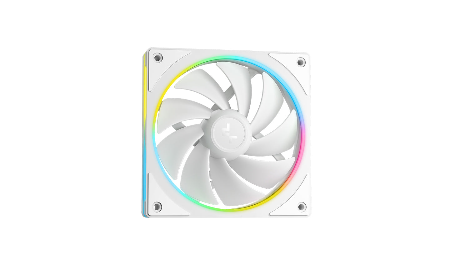 Deepcool LM240 White 240mm 6th Gen ARGB Liquid Cooler with 2.4" LCD Screen