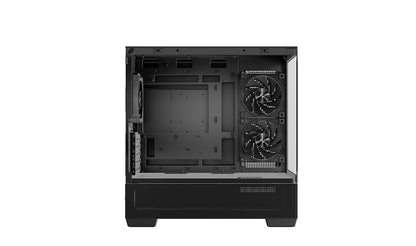 Deepcool CG380 3F Panoramic Micro-ATX (Black)
