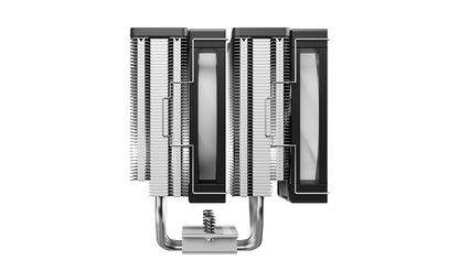 DeepCool AG620 G2 ARGB CPU Cooler with blue LED fan, black and silver heatsink