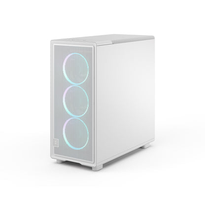 Fractal Design Epoch Mid-Tower Case (TG RGB Clear Tint White)