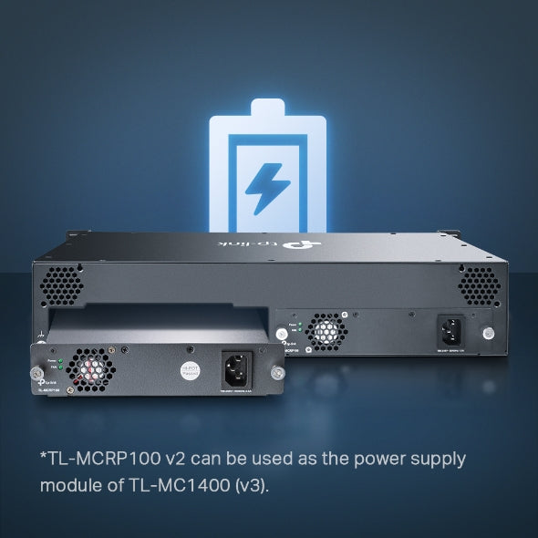 Tp-Link TL-MC1400 I 14-Slot Rackmount Chassis