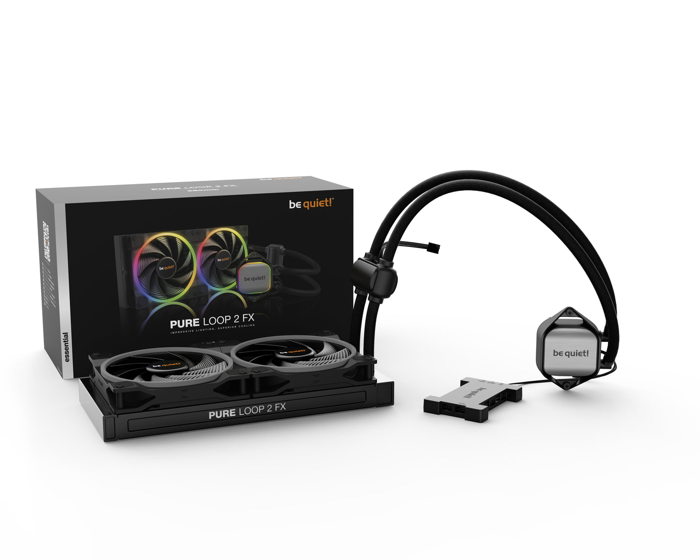 Be Quiet PURE LOOP 2 FX 280mm Impressive lighting, superior cooling (BW014)