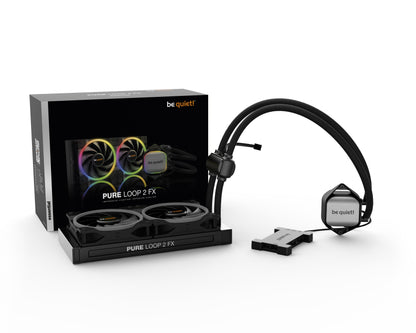 Be Quiet PURE LOOP 2 FX 240mm Impressive lighting, superior cooling (BW013)