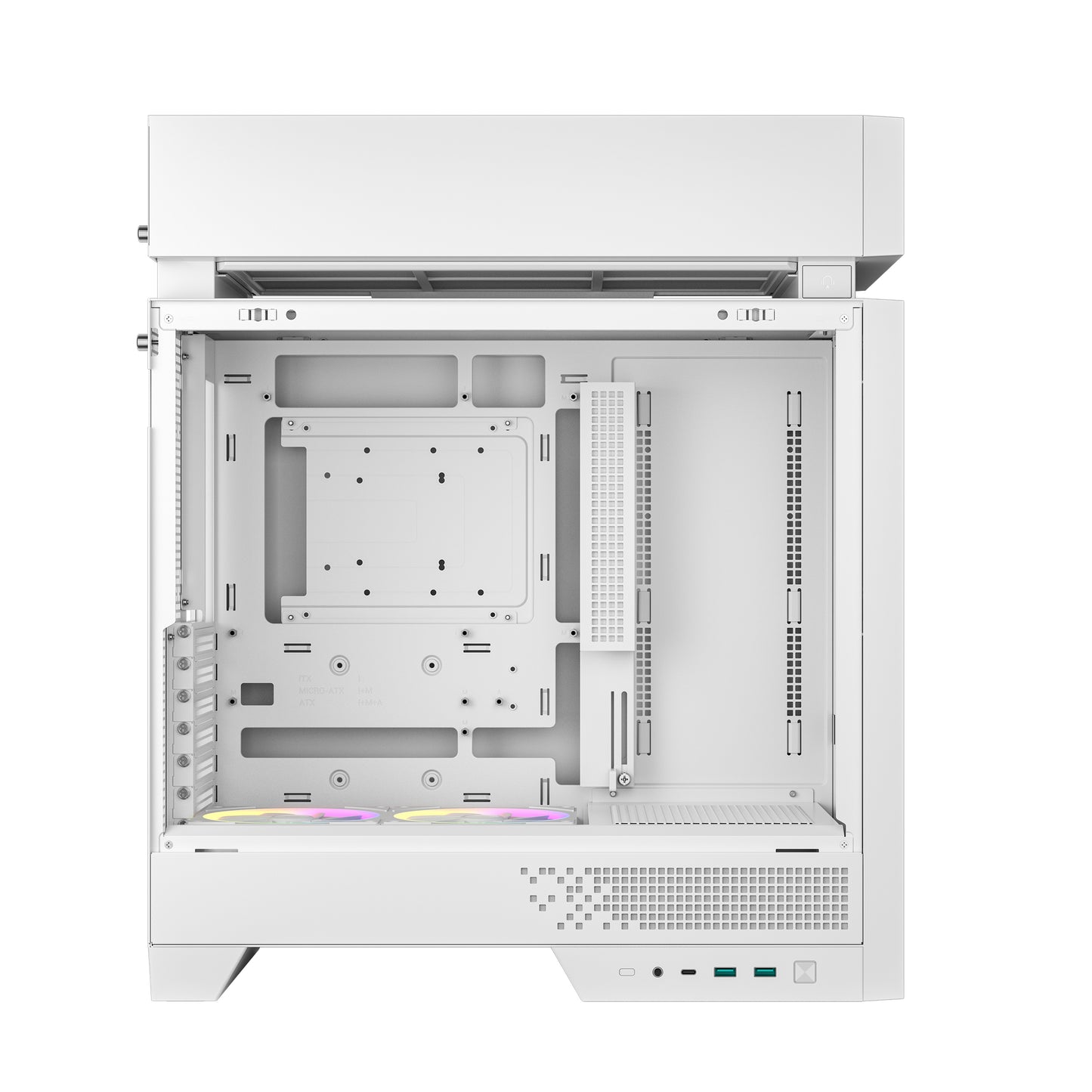 DeepCool CL660 High Cooling Performance ATX Compact Case White