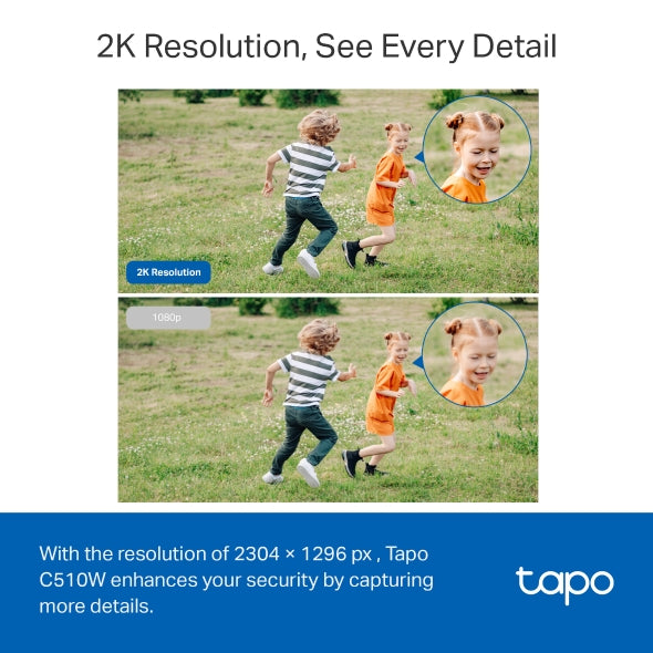 Tp-Link Tapo C510W I Outdoor Pan/Tilt Security WiFi Camera