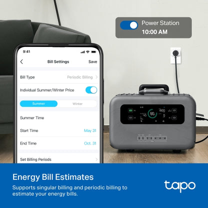 Tp-Link Tapo P110M I Mini Smart Wi-Fi Plug, Energy Monitoring
