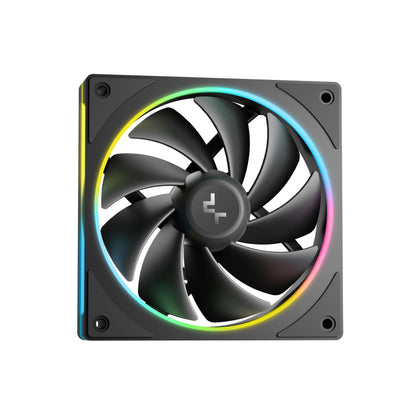 DEEPCOOL LM360 360mm ARGB Liquid Cooler with 2.4" LCD Screen - Black | White