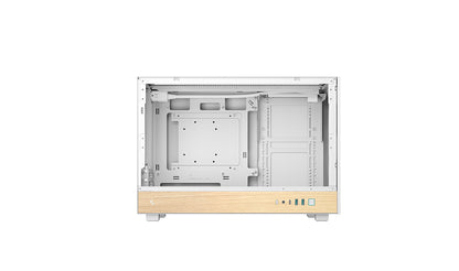Deepcool CH260 Wood with tempered glass Micro ATX White