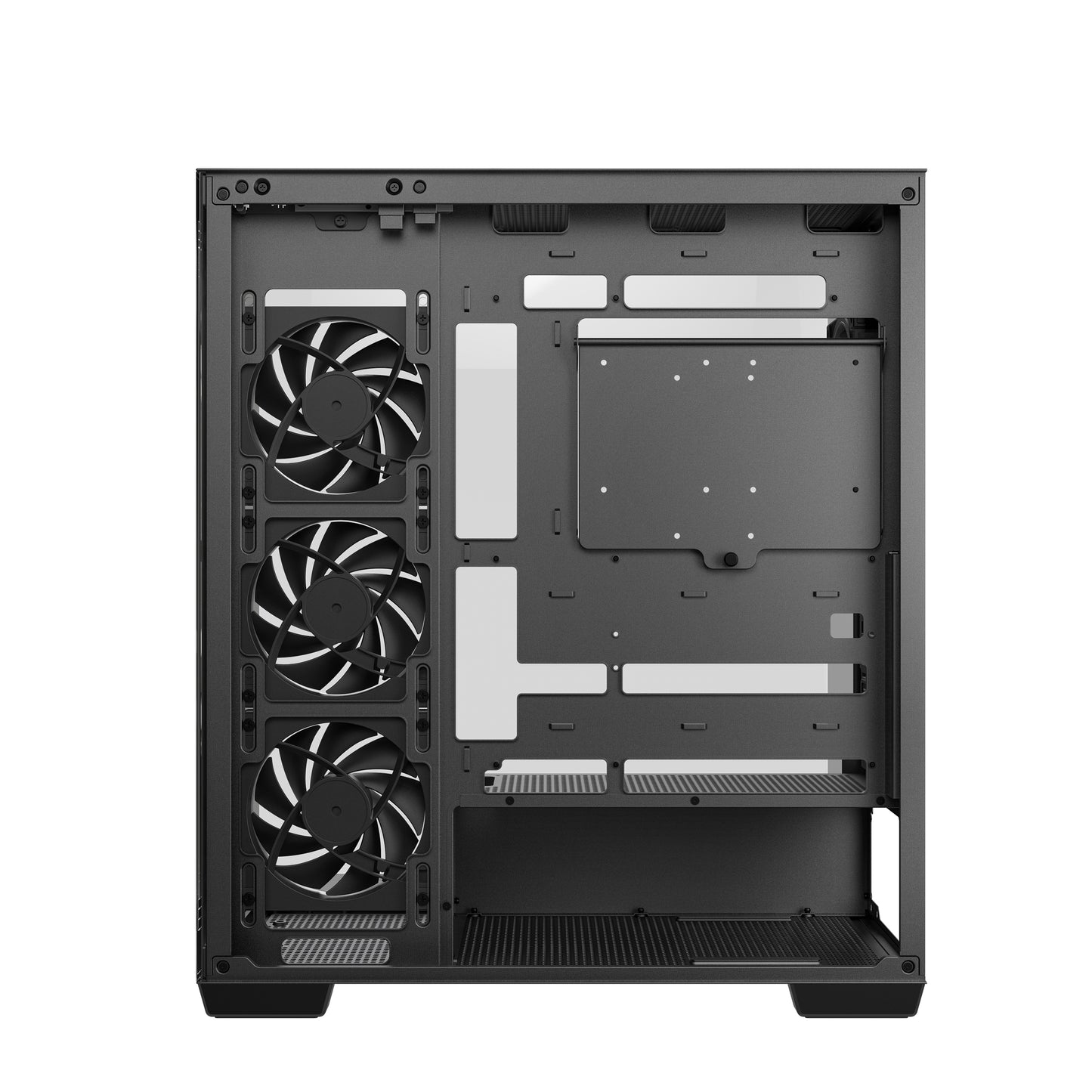 DEEPCOOL CG580 4F V2 ATX PC Case | Black / White