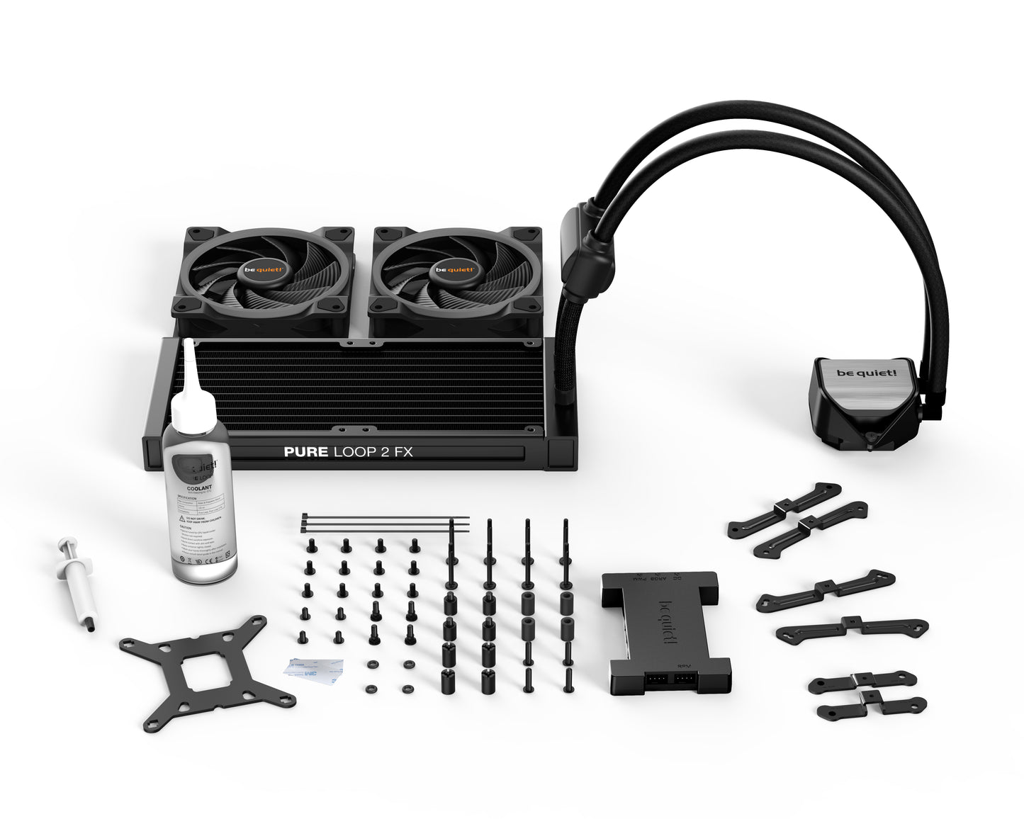 Be Quiet PURE LOOP 2 FX 240mm Impressive lighting, superior cooling (BW013)