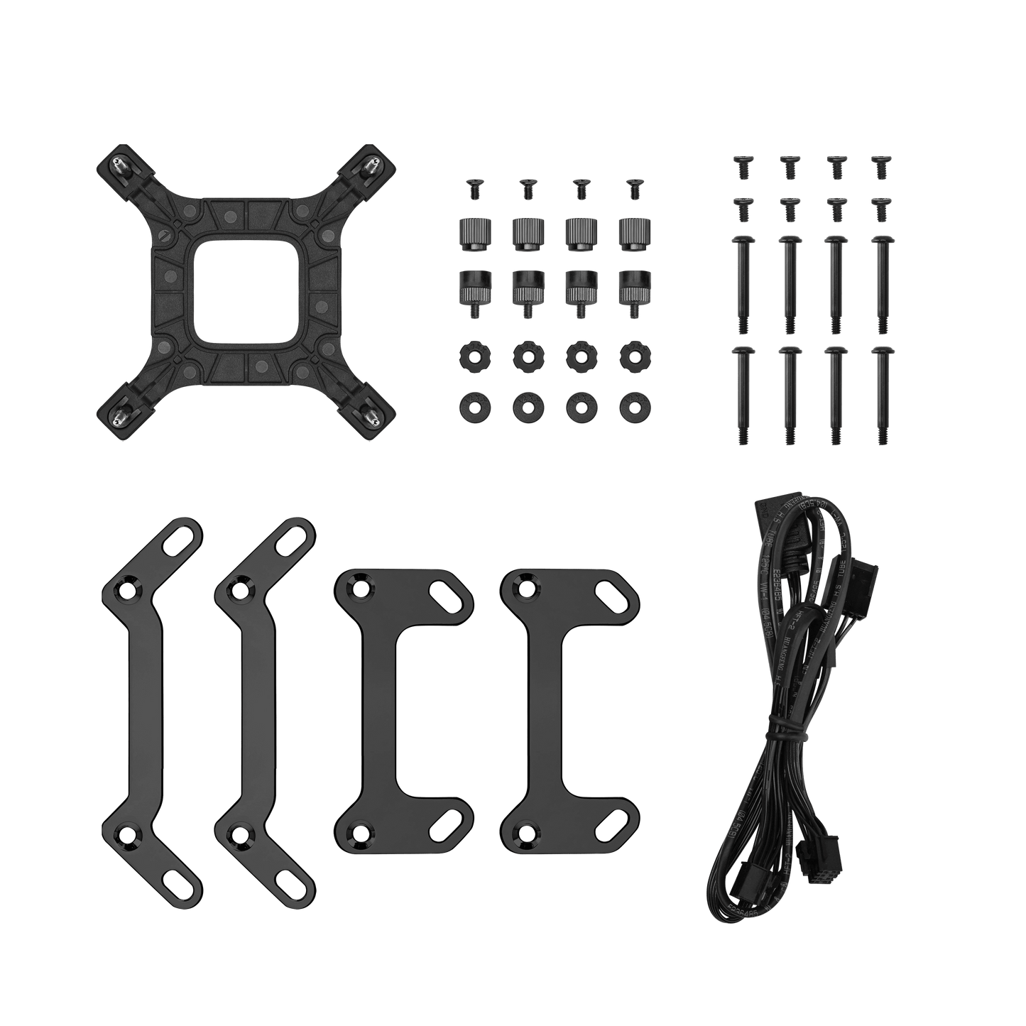 DEEPCOOL LQ240 240mm All-In-One ARGB CPU Cooler  w/ LCD SCREEN - Black