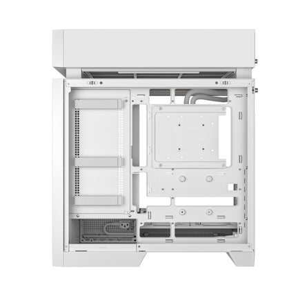 DeepCool CL6600 ATX Case with 360mm ARGB Liquid Cooler White