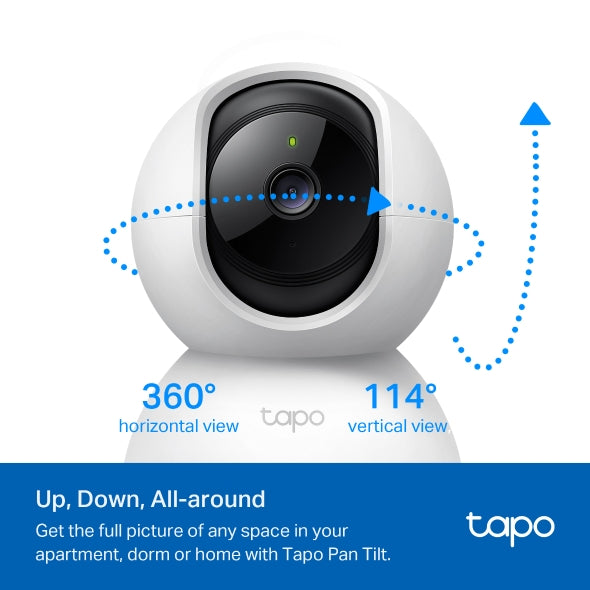 Tp-Link Tapo C210 I Pan/Tilt Home Security Wi-Fi Camera