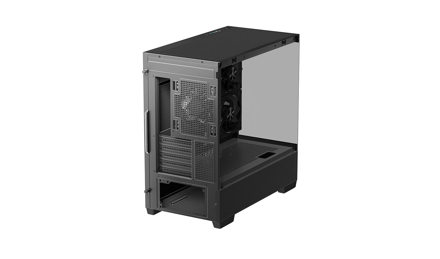 Deepcool CG380 3F Panoramic Micro-ATX (Black)