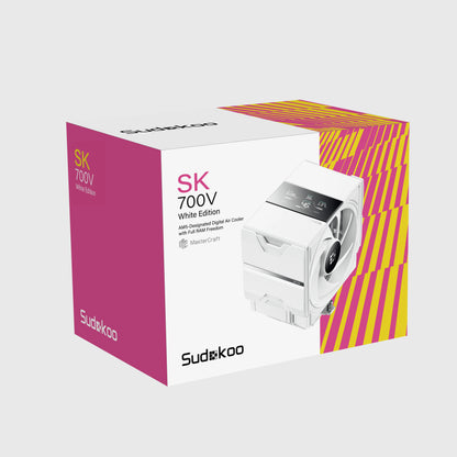 SUDOKOO SK700V AM5 Digital Air Cooler with Digital Display for AM5 Exclusive - Black | White