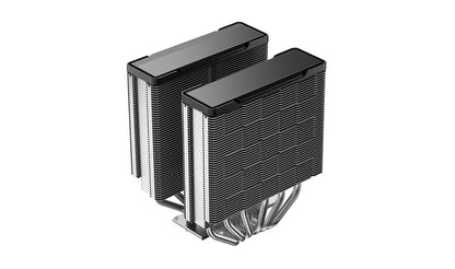 DeepCool AG620 G2 ARGB CPU Cooler with blue LED fan, black and silver heatsink