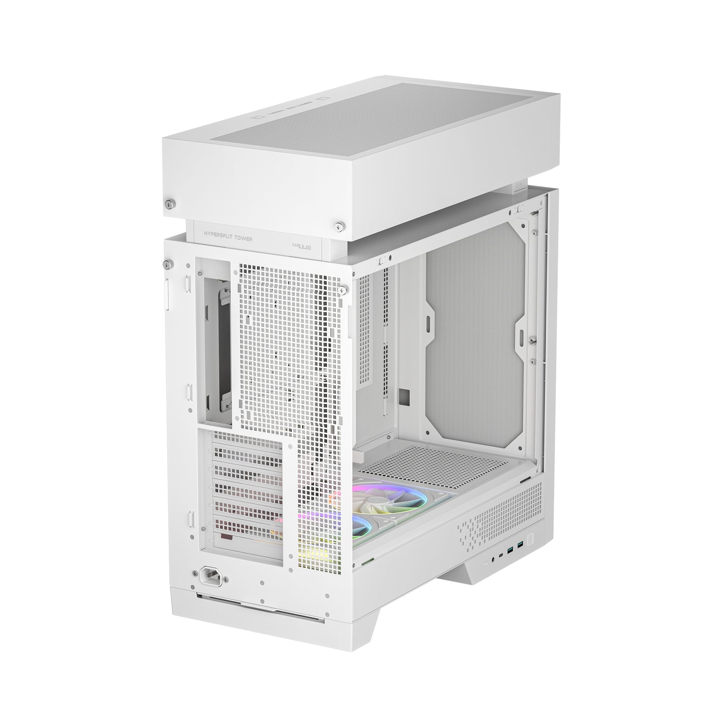 DeepCool CL660 High Cooling Performance ATX Compact Case White