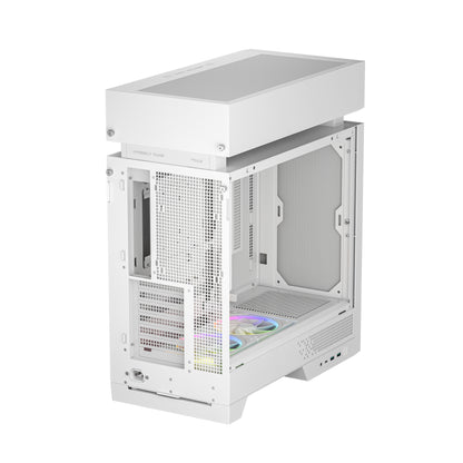 DeepCool CL660 High Cooling Performance ATX Compact Case White